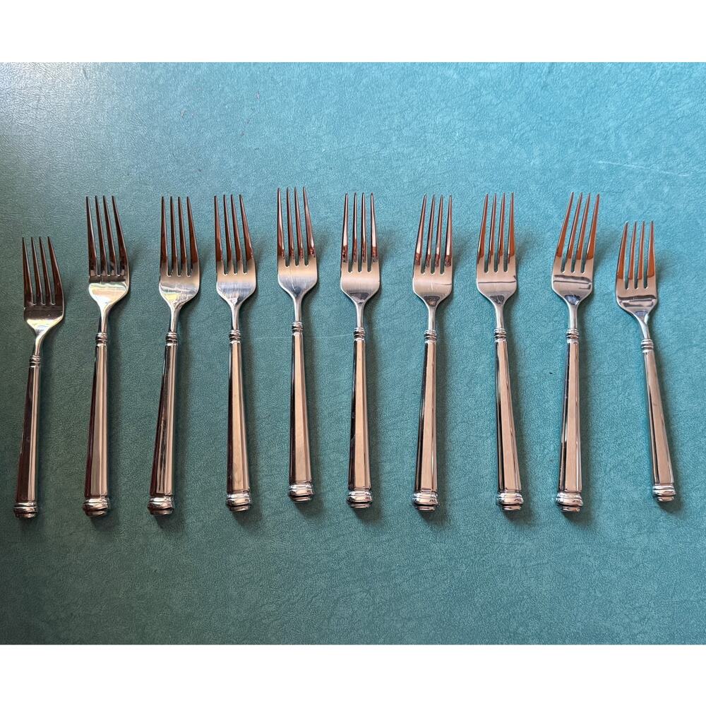 Kate Spade x Lenox "Abington Square 18/10 Stainless Steel Set (10 Pcs)